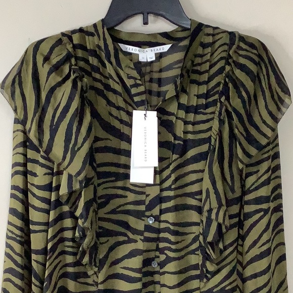 Veronica Beard Long Sleeve Camilla Top - Picture 6 of 14